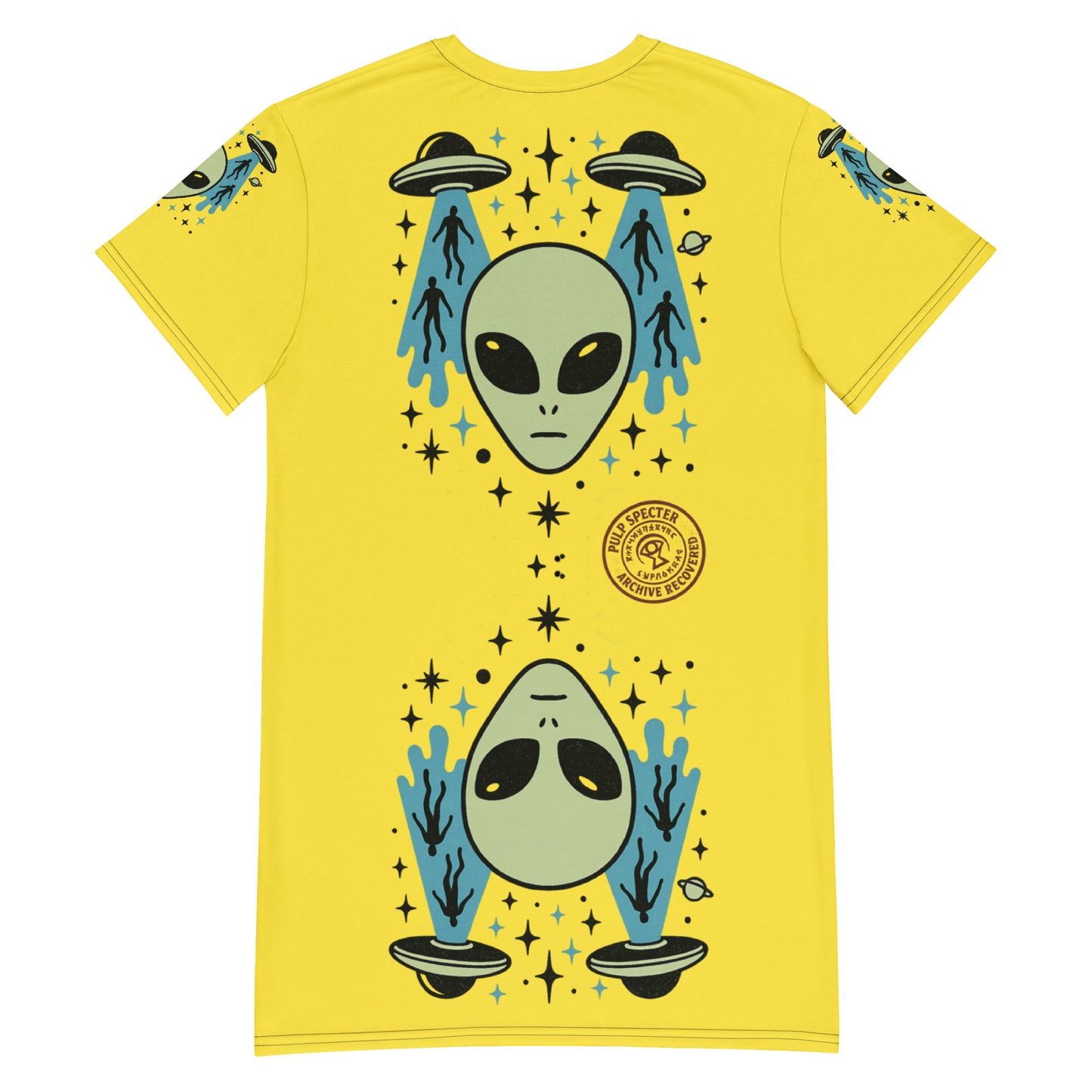 Vestido camiseta. Alien abduction. - PULP SPECTER