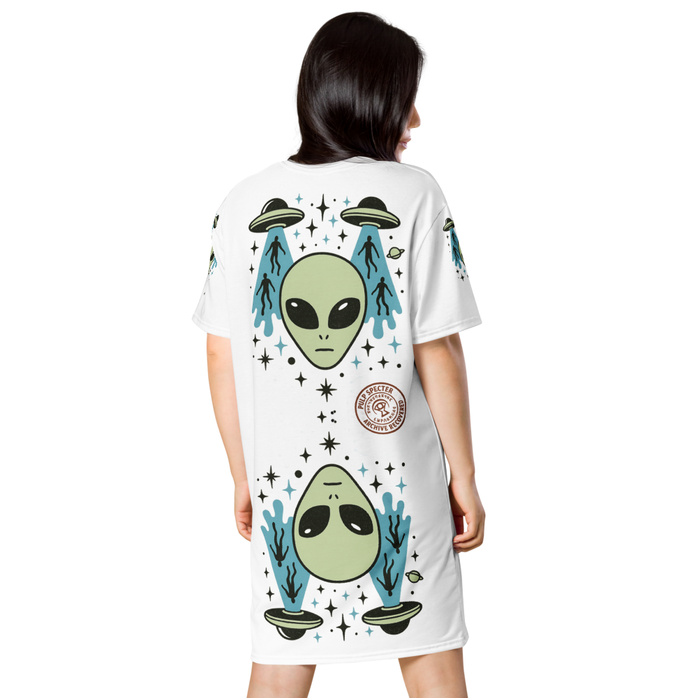 Vestido camiseta. Alien abduction.. - PULP SPECTER