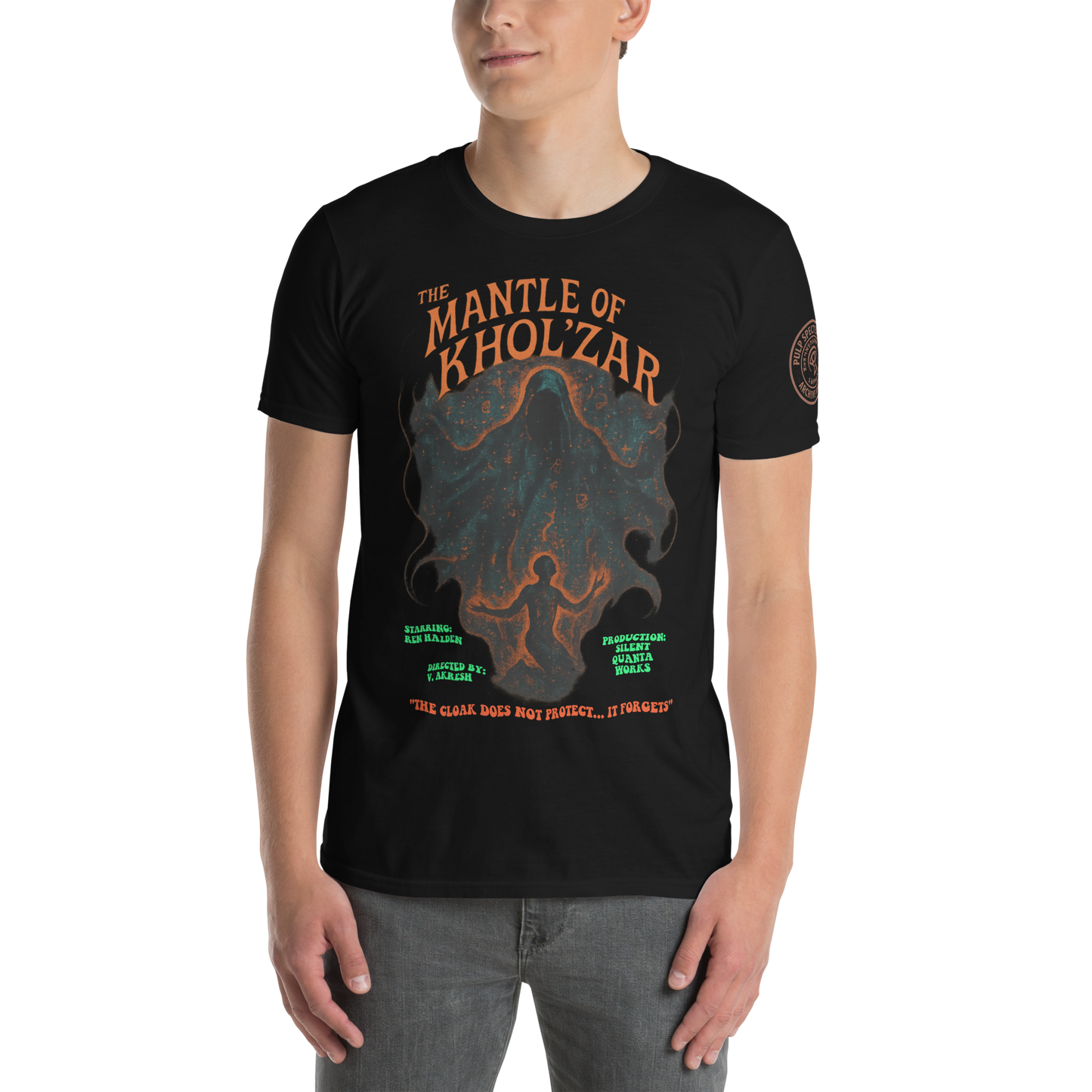 Camiseta de manga corta unisex. The Mantle of Khol`zar. - PULP SPECTER