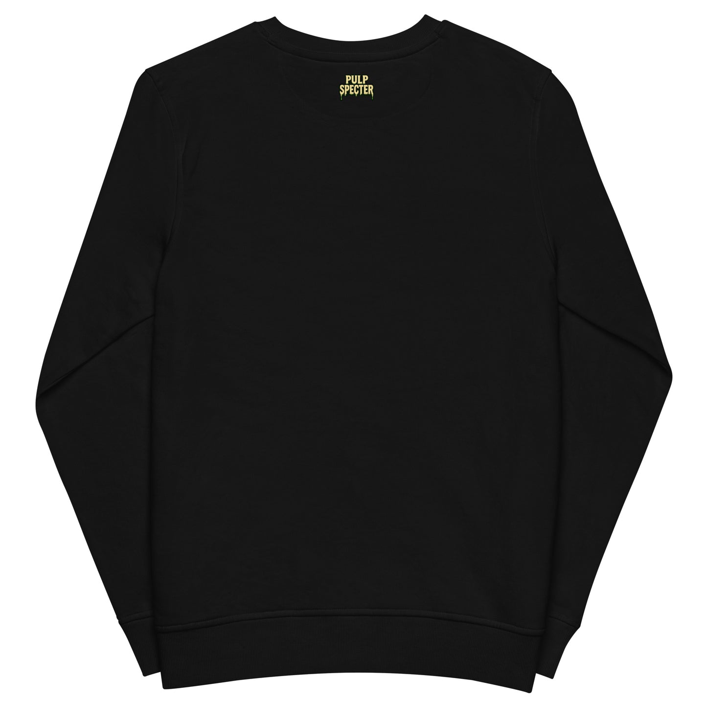 Sudadera orgánica unisex. The Curse of the Black Valley. - PULP SPECTER