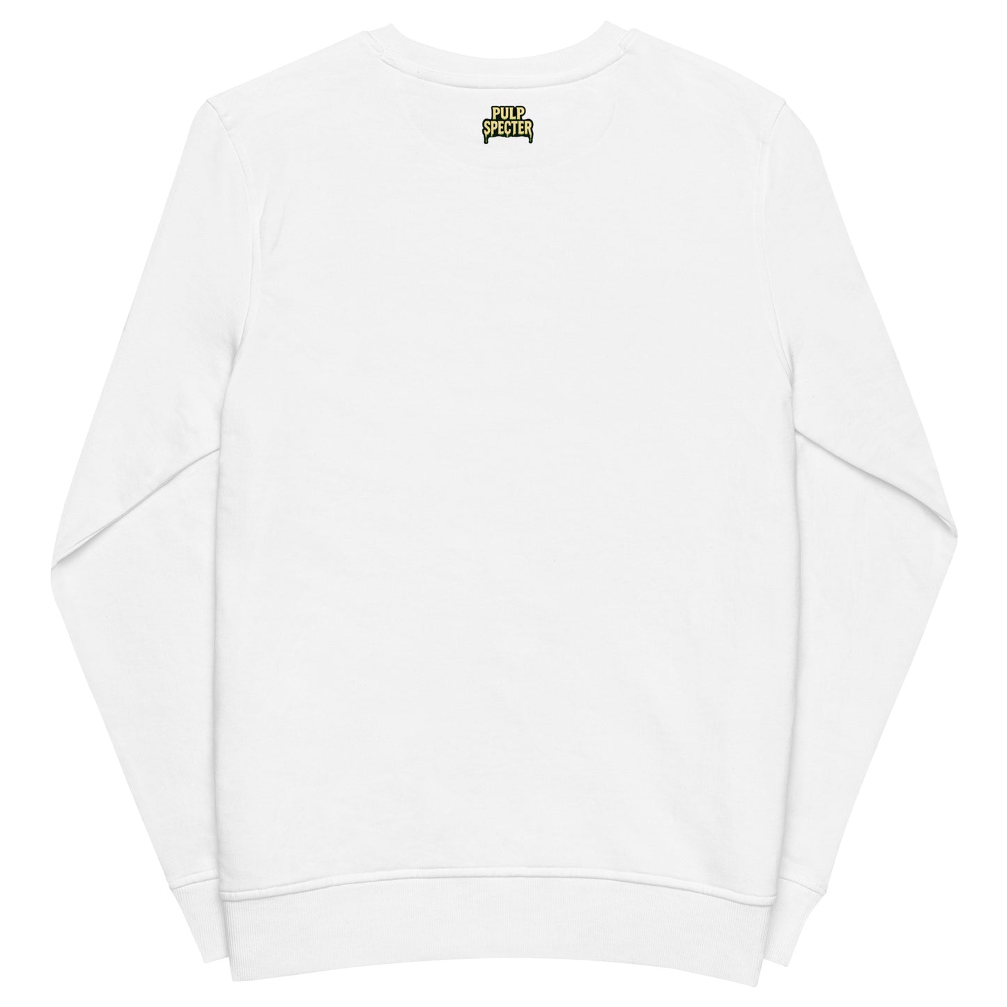 Sudadera orgánica unisex. Reverse Chronos. - PULP SPECTER