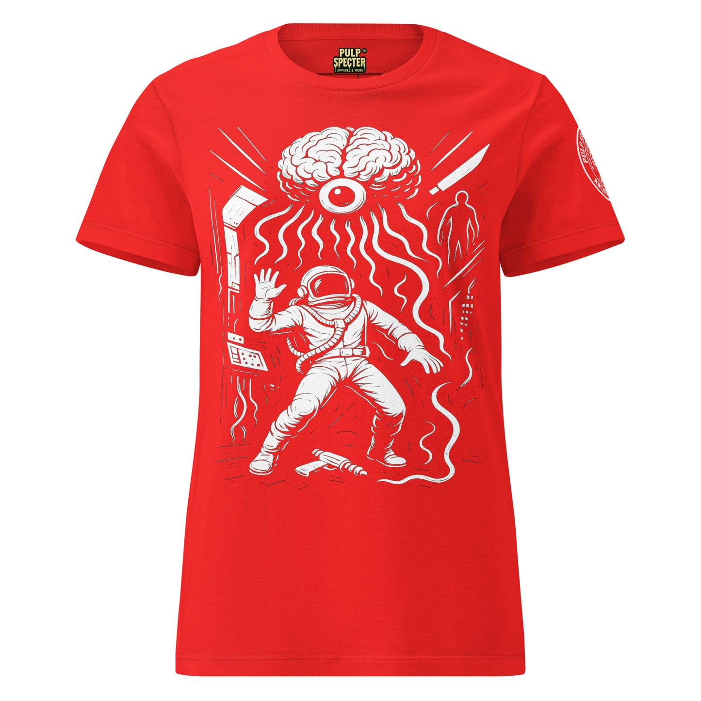 Camiseta esencial mujer. The Mind Eaters from Neptune. - PULP SPECTER