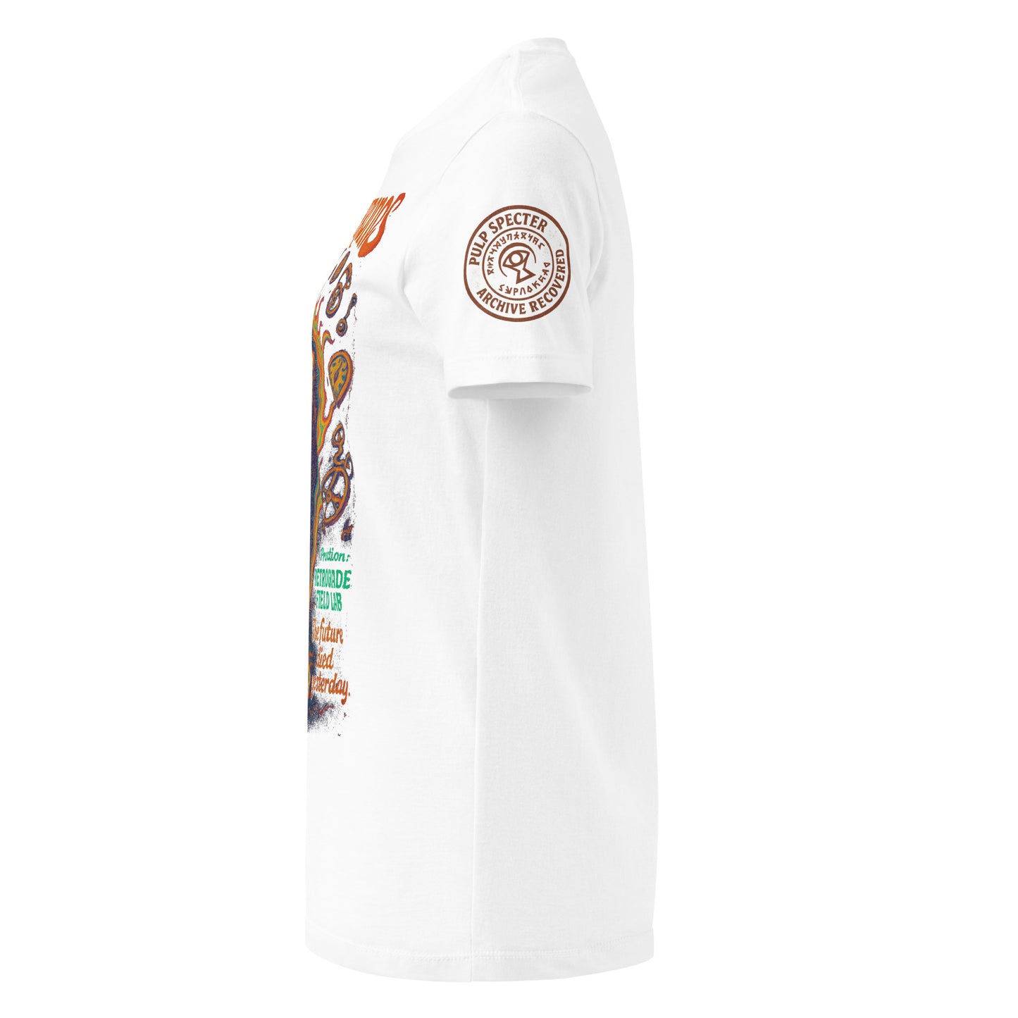 Camiseta esencial mujer. Reverse Chronos. - PULP SPECTER