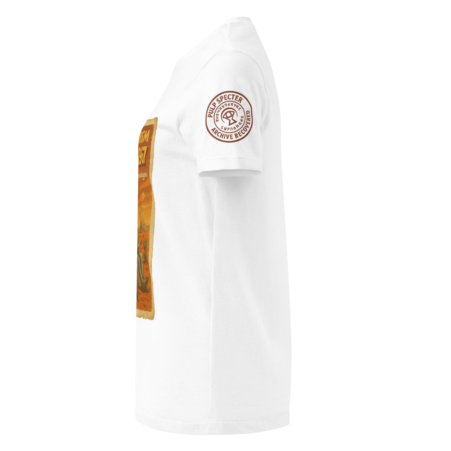 Camiseta esencial mujer. Space Tourism. - PULP SPECTER