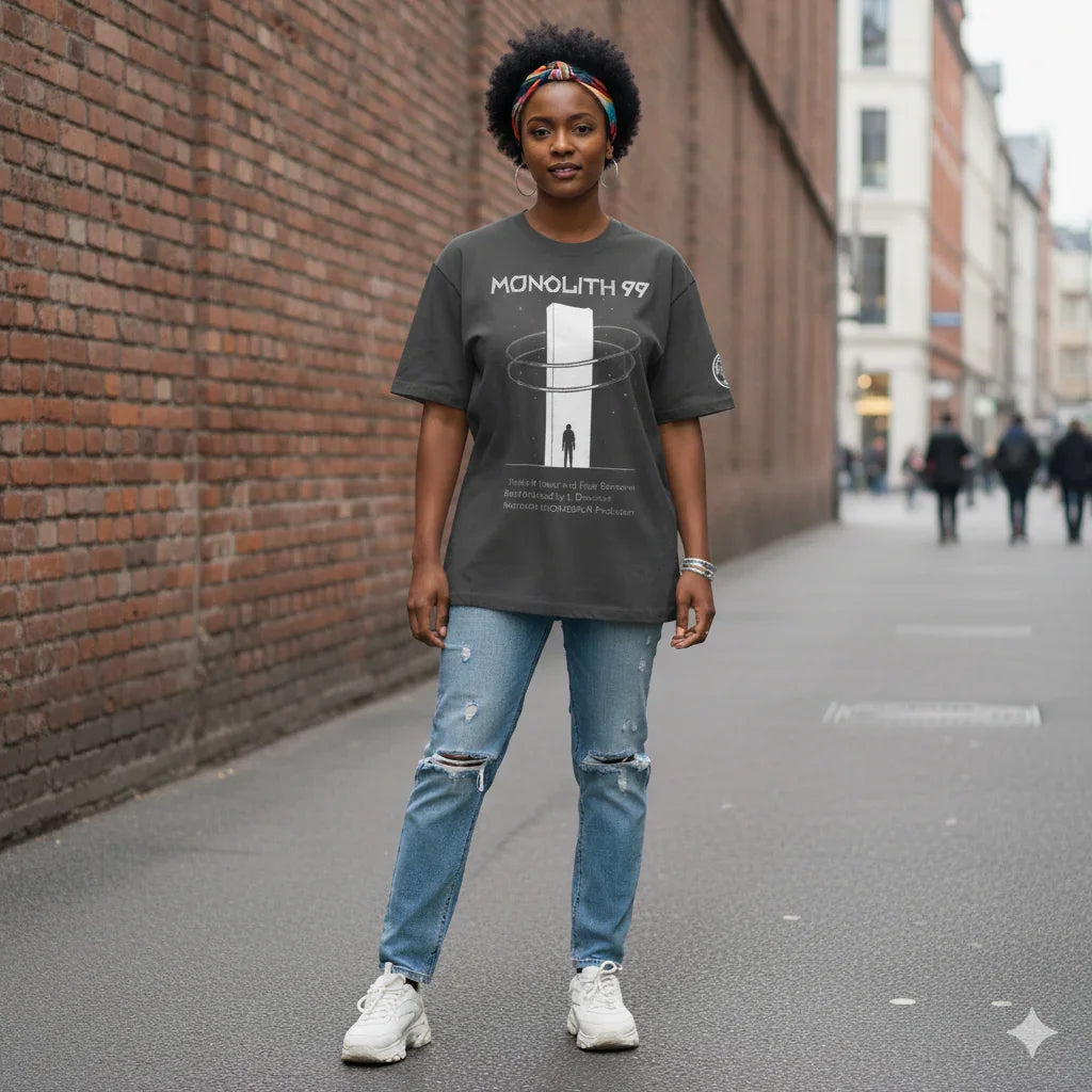 Camiseta oversize con efecto desgastado. Monolith 99. - PULP SPECTER
