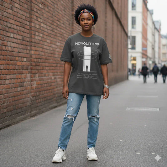 Camiseta oversize con efecto desgastado. Monolith 99. - PULP SPECTER
