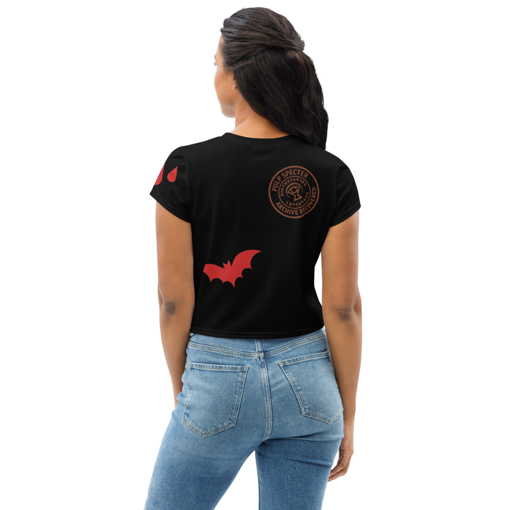 Camiseta corta. The Crimson Countess.