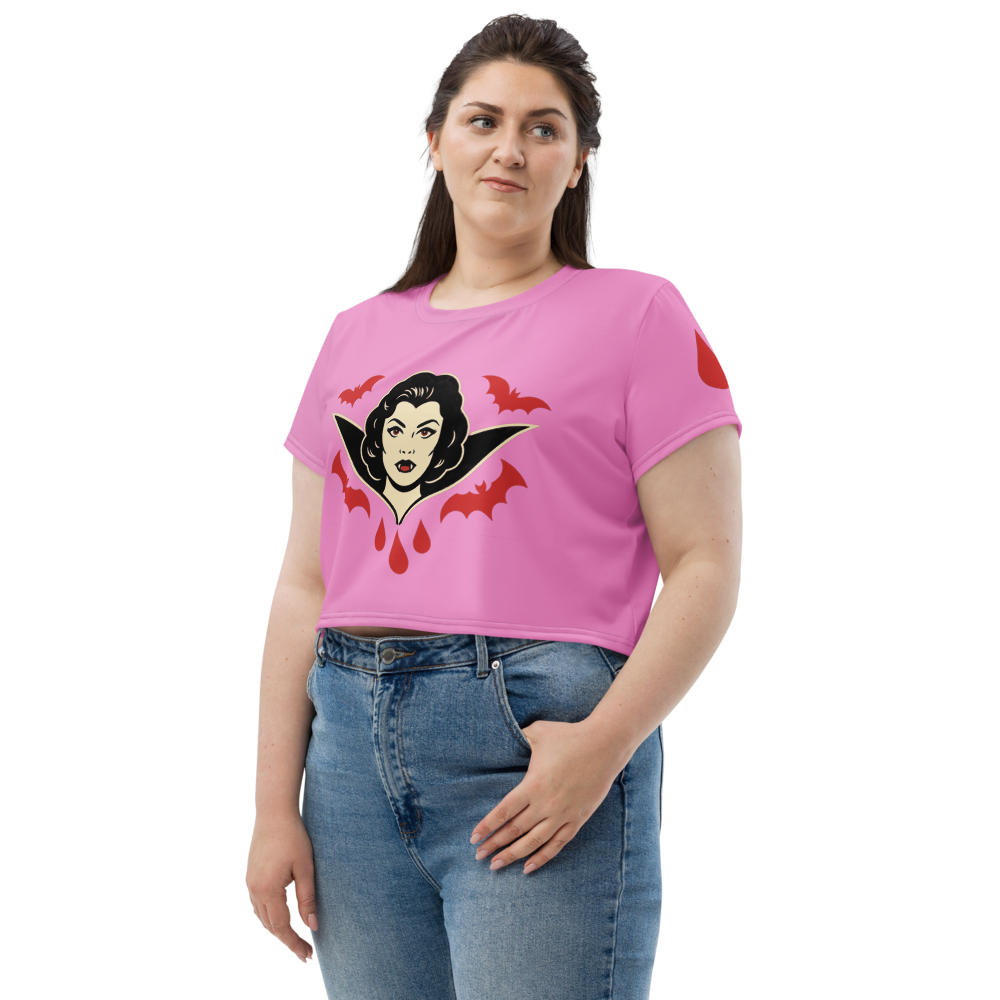 Camiseta corta. The Crimson Countess. - PULP SPECTER
