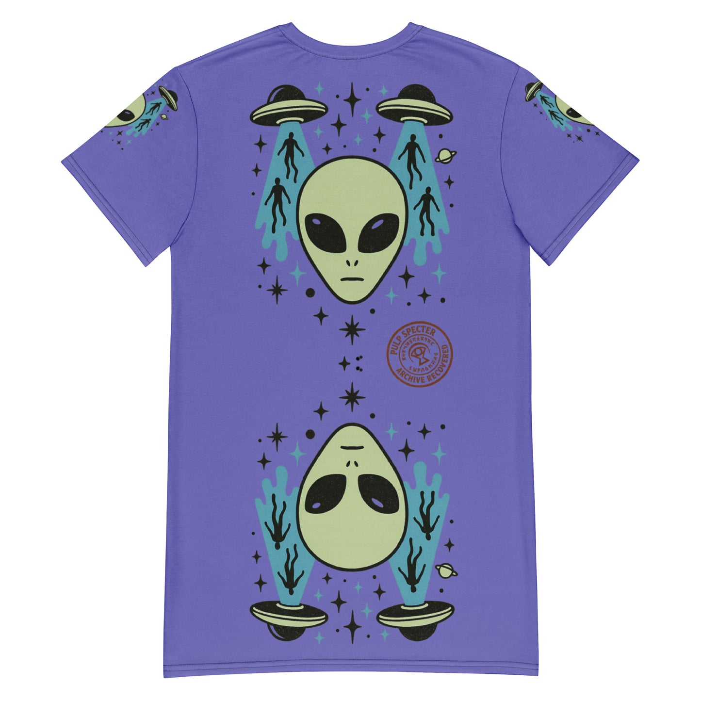 Vestido camiseta. Alien abduction. - PULP SPECTER