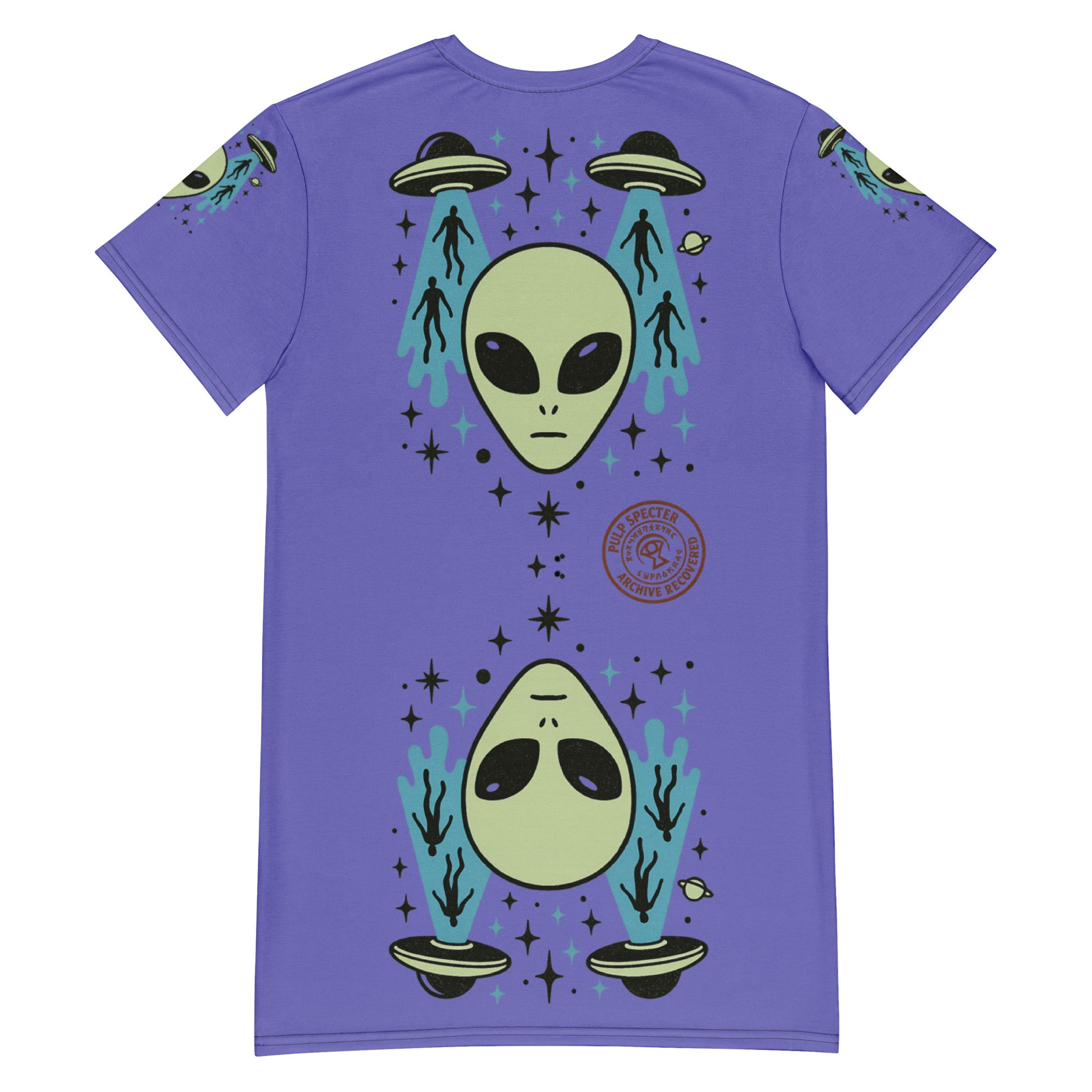 Vestido camiseta. Alien abduction. - PULP SPECTER