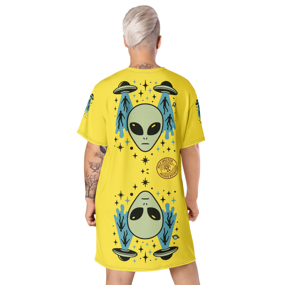Vestido camiseta. Alien abduction. - PULP SPECTER