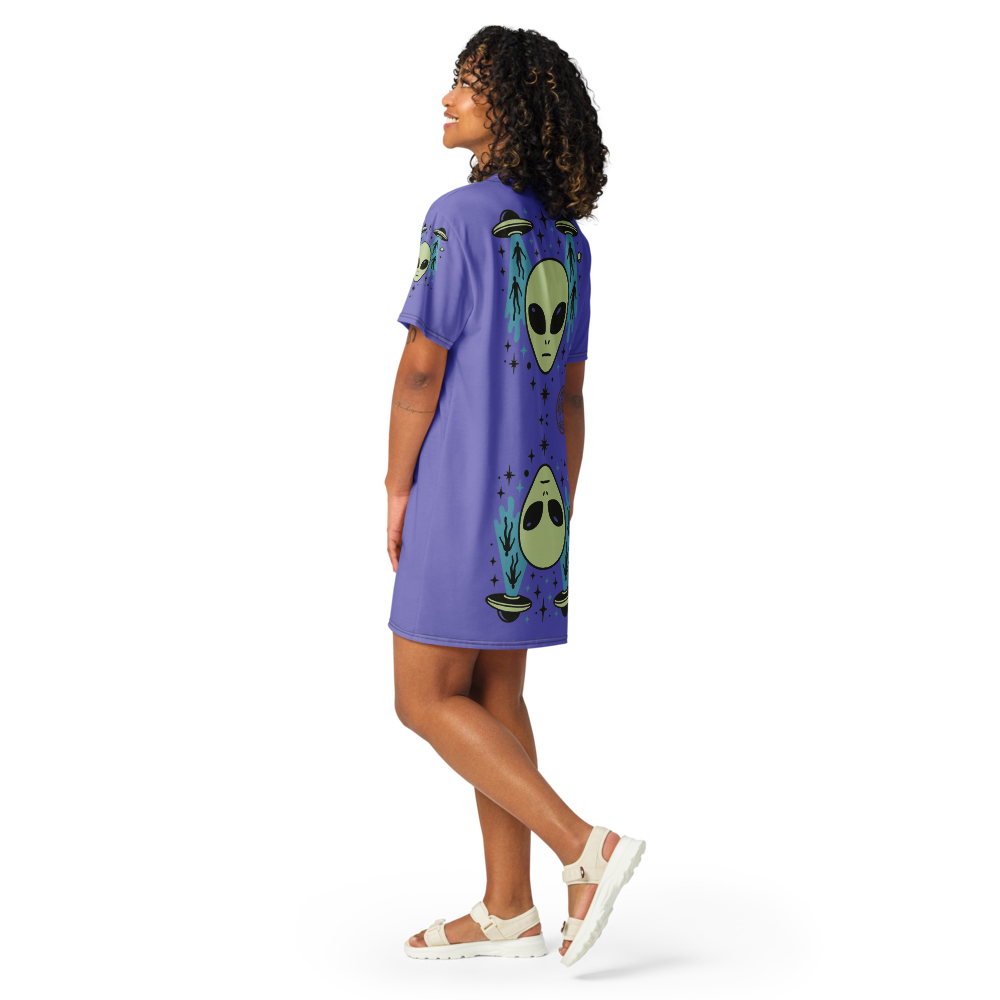 Vestido camiseta. Alien abduction. - PULP SPECTER