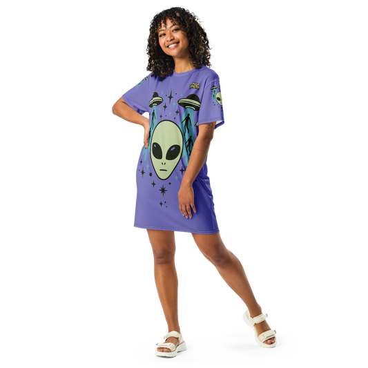 Vestido camiseta. Alien abduction. - PULP SPECTER