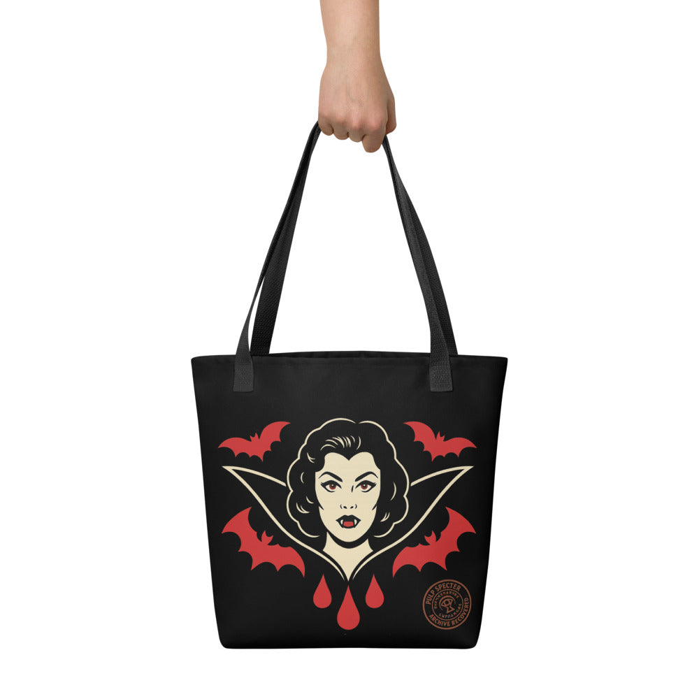 Bolsa de tela. The Crimson countess. - PULP SPECTER
