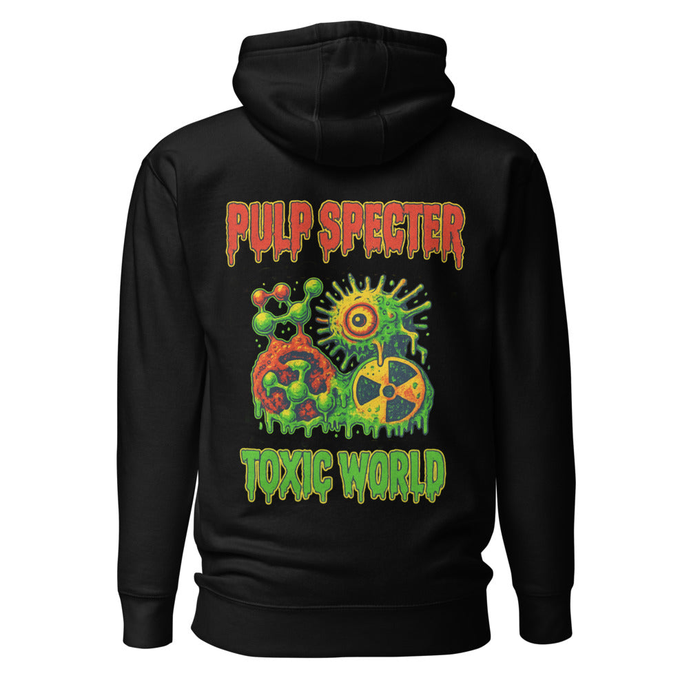 Sudadera unisex con capucha. Toxic World.