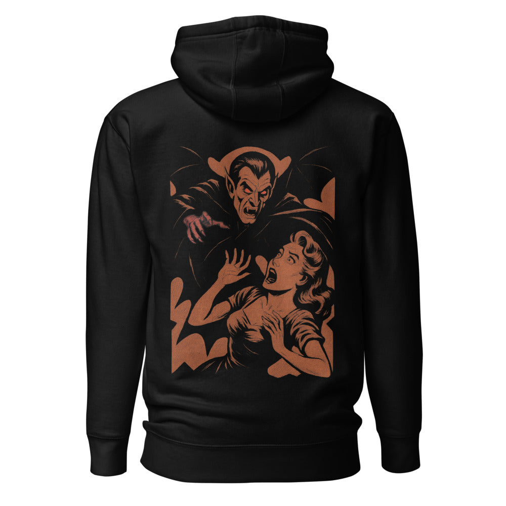 Sudadera unisex con capucha. Midnight Chilhood.