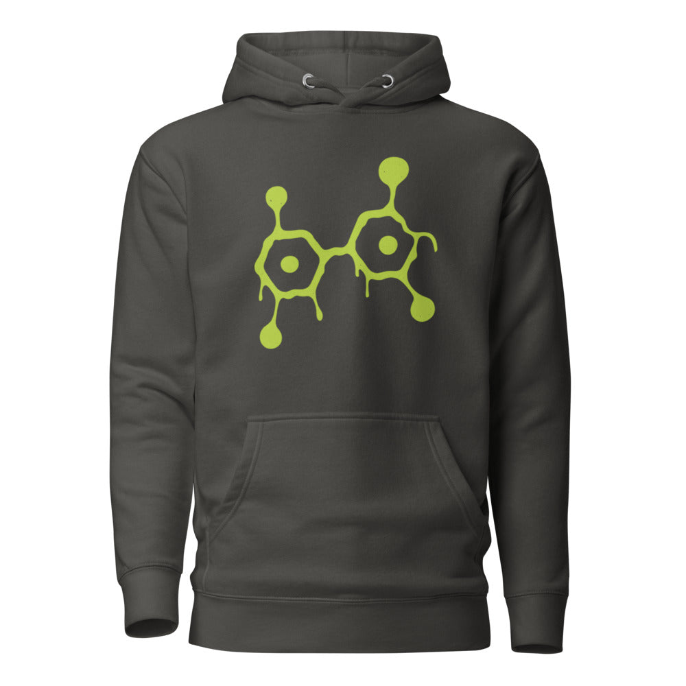 Sudadera unisex con capucha. Toxic World.