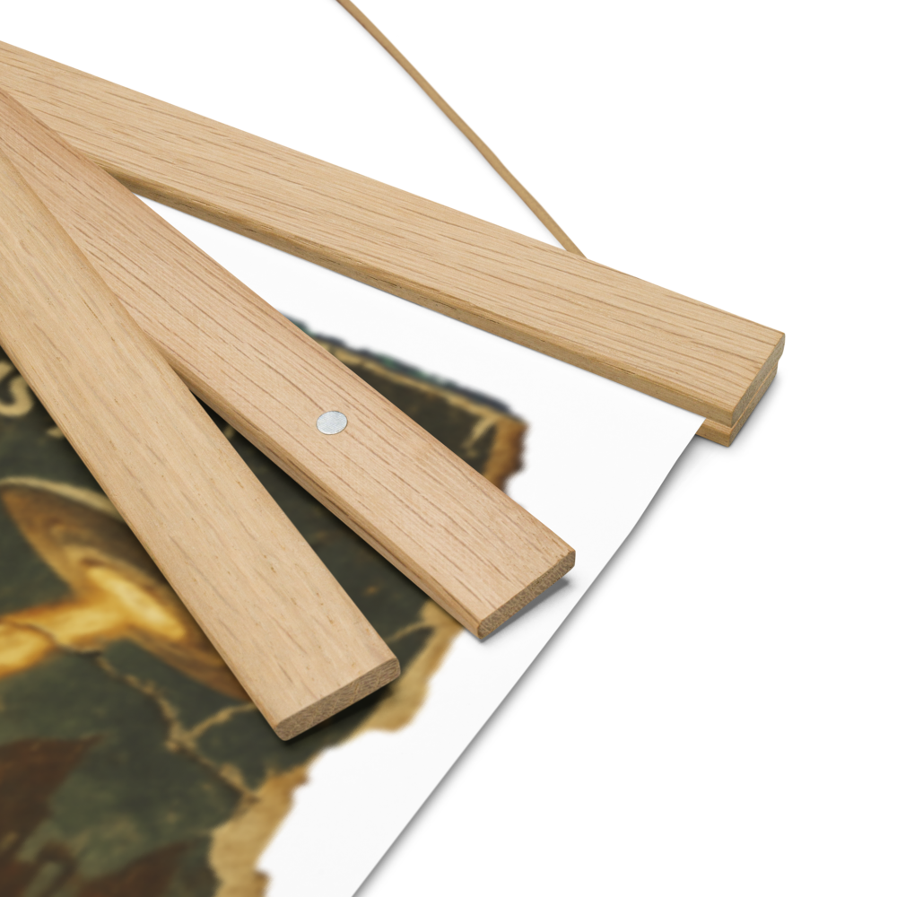 Póster con colgador 40´7cm (ancho) x 50´8 (alto). 16´´x20´´. They Have Arrived. - PULP SPECTER