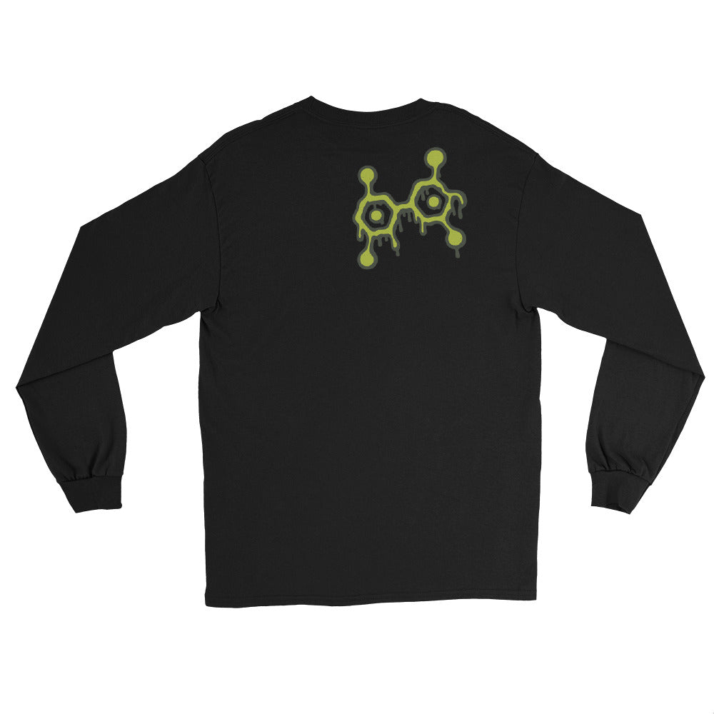 Camiseta manga larga hombre. Toxic World Back. - PULP SPECTER