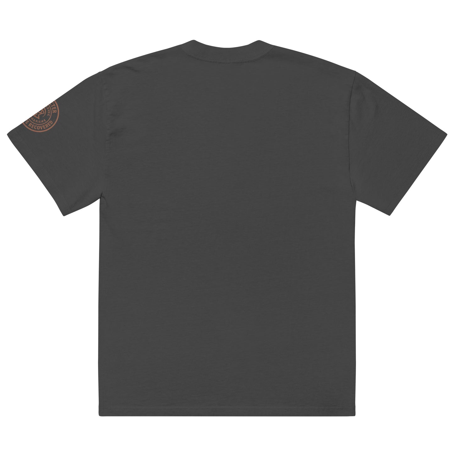 Camiseta oversize con efecto desgastado. Space Tourism. - PULP SPECTER