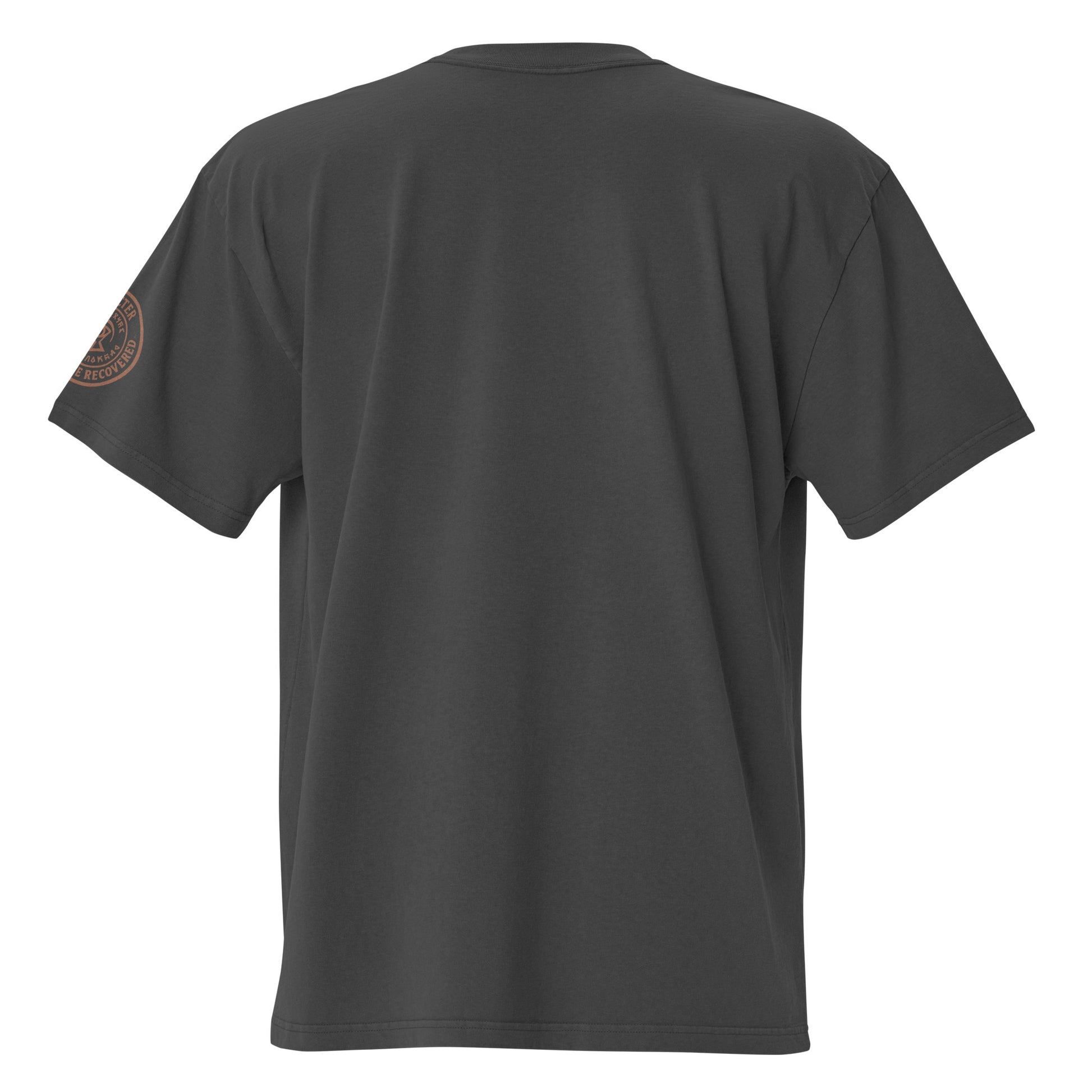Camiseta oversize con efecto desgastado. The Curse of the Black Valley. - PULP SPECTER