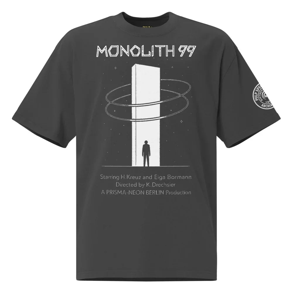 Camiseta oversize con efecto desgastado. Monolith 99. - PULP SPECTER
