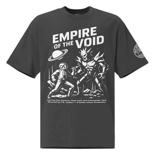Camiseta oversize con efecto desgastado. Empire of the Void. - PULP SPECTER