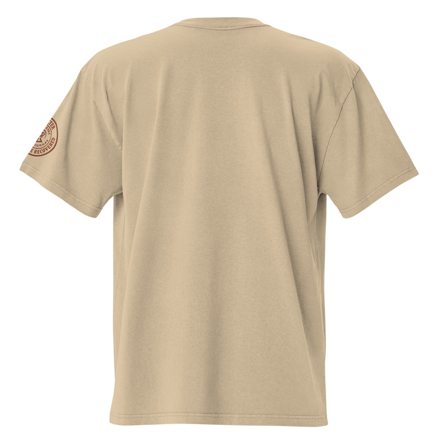 Camiseta oversize con efecto desgastado. The Curse of the Black Valley. - PULP SPECTER