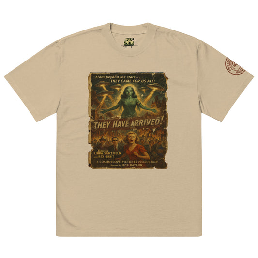 Camiseta oversize con efecto desgastado. They Have Arrived. - PULP SPECTER