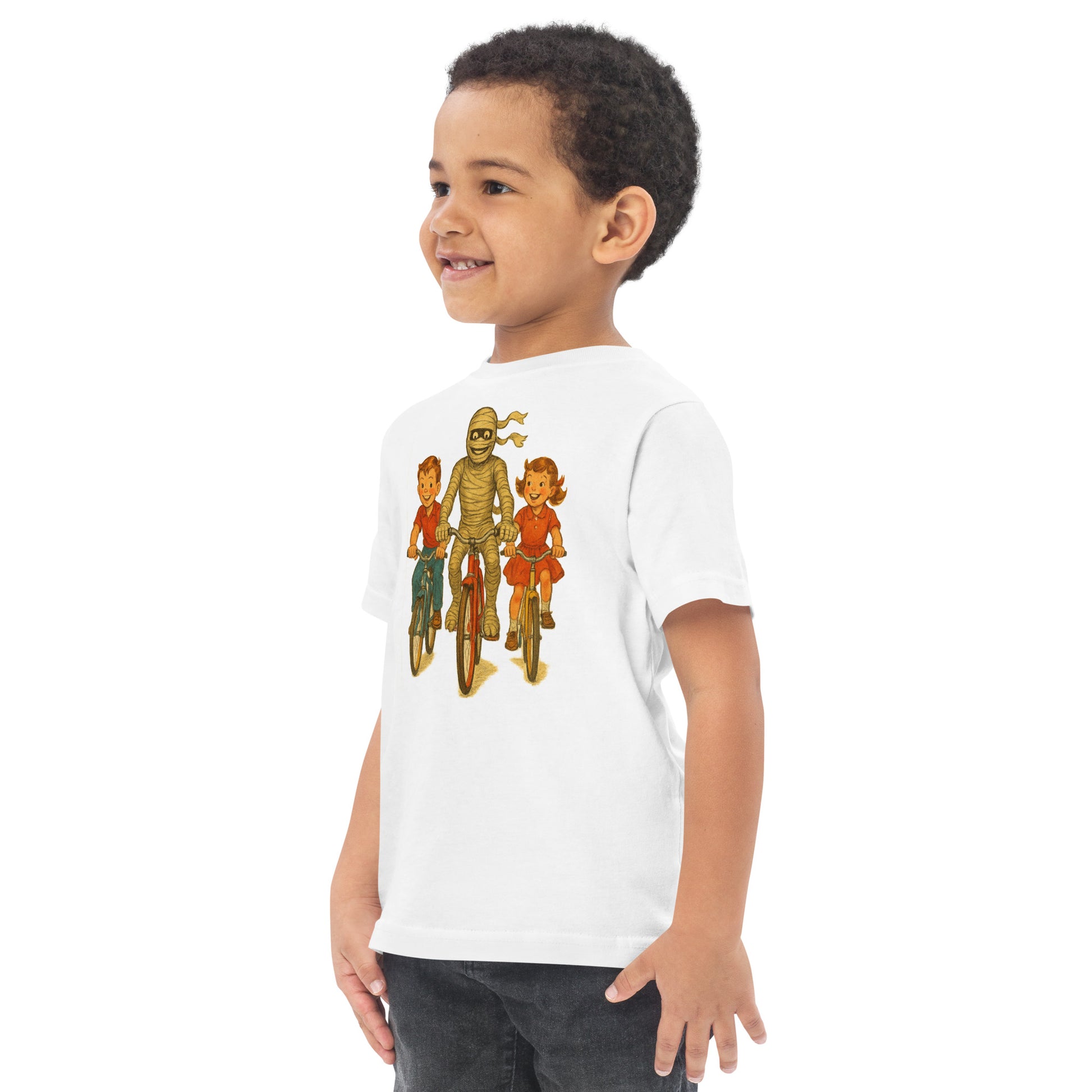 Camiseta esencial niño. The Cycling Mummy. - PULP SPECTER