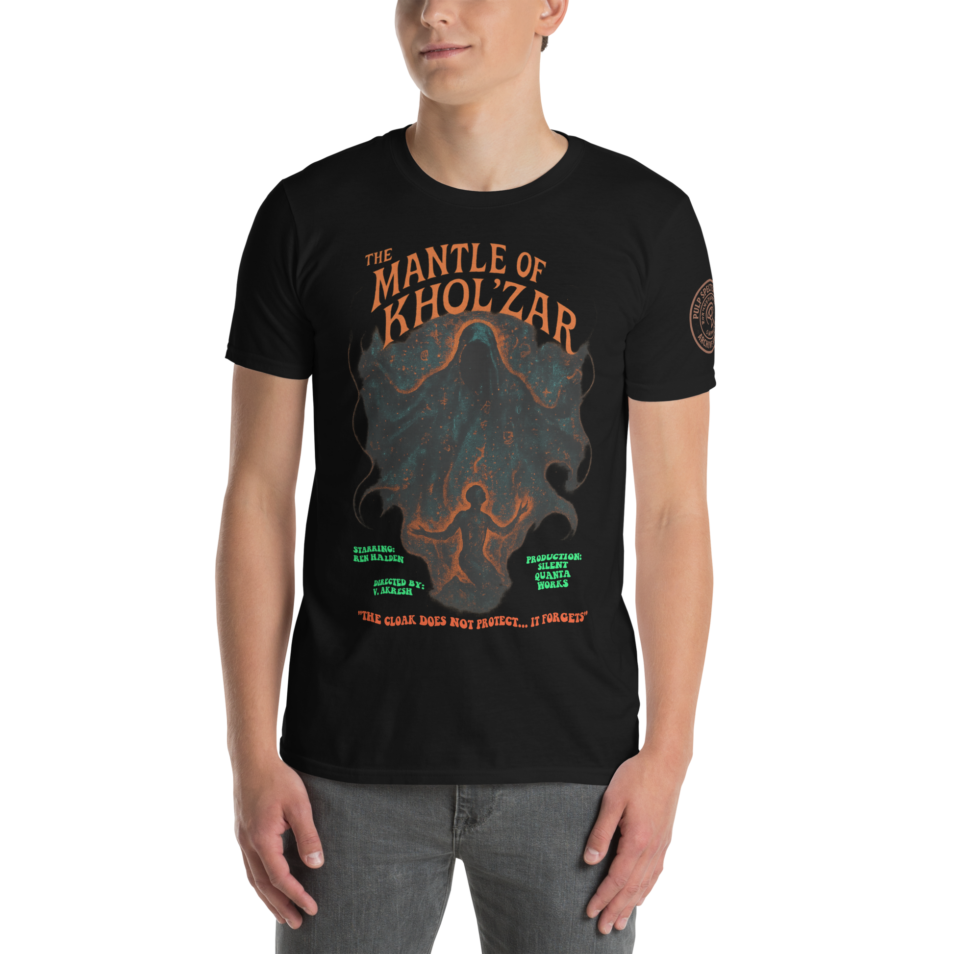 Camiseta de manga corta unisex. The Mantle of Khol`zar. - PULP SPECTER