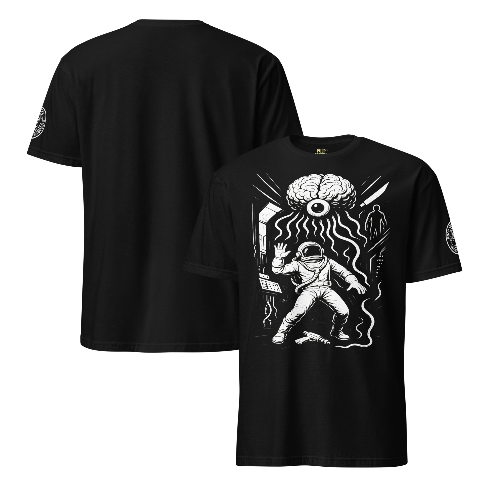 Camiseta de manga corta unisex. The Mind Eaters from Neptune. - PULP SPECTER