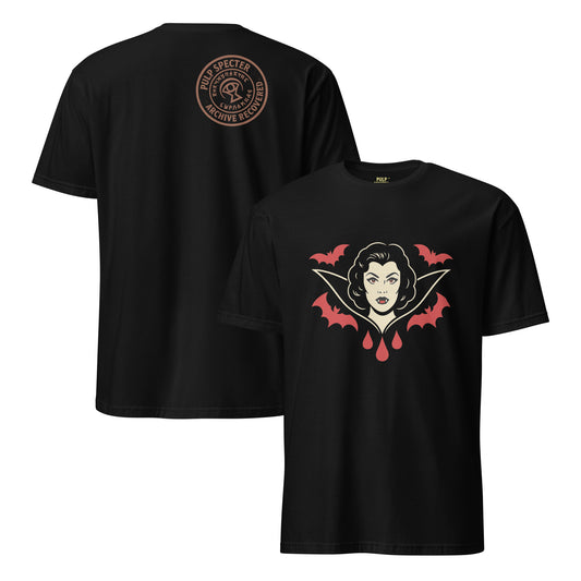 Camiseta de manga corta unisex. The Crimson Countess. - PULP SPECTER