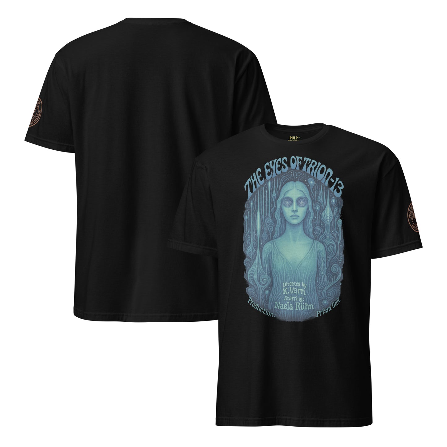 Camiseta de manga corta unisex. The Eyes of Trion-13. - PULP SPECTER