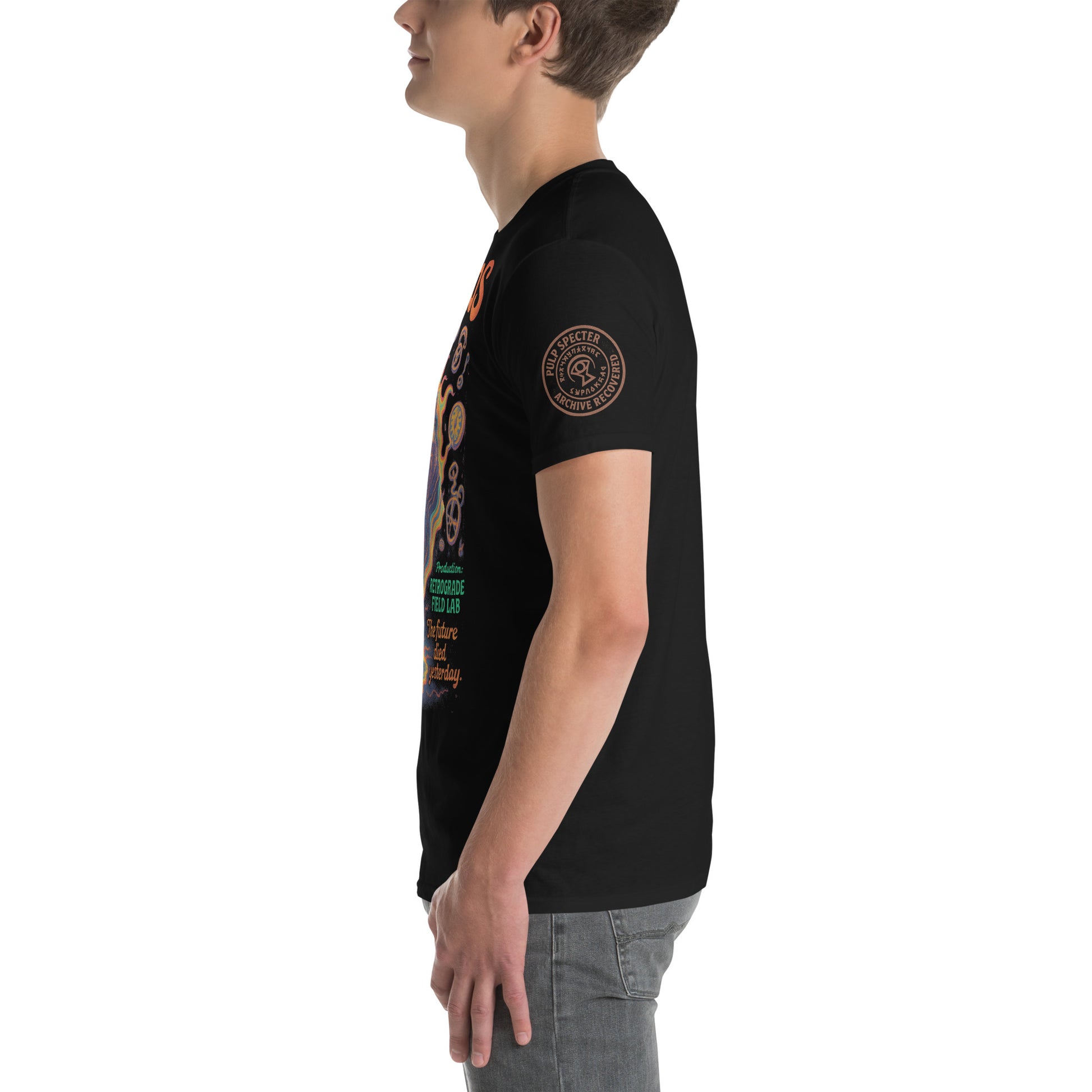 Camiseta de manga corta unisex. Reverse Chronos. - PULP SPECTER