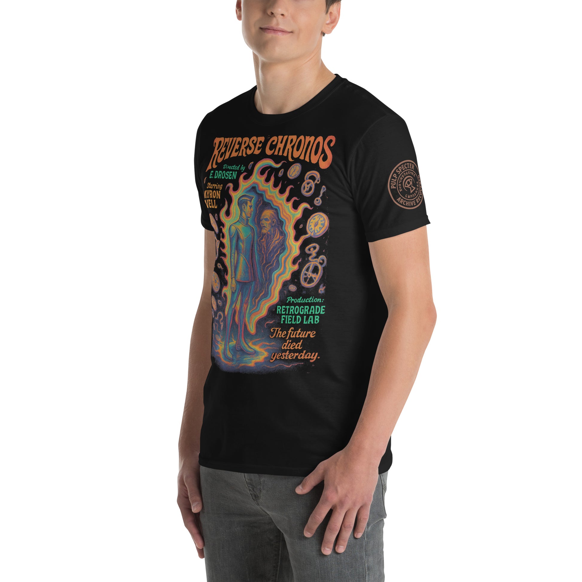 Camiseta de manga corta unisex. Reverse Chronos. - PULP SPECTER