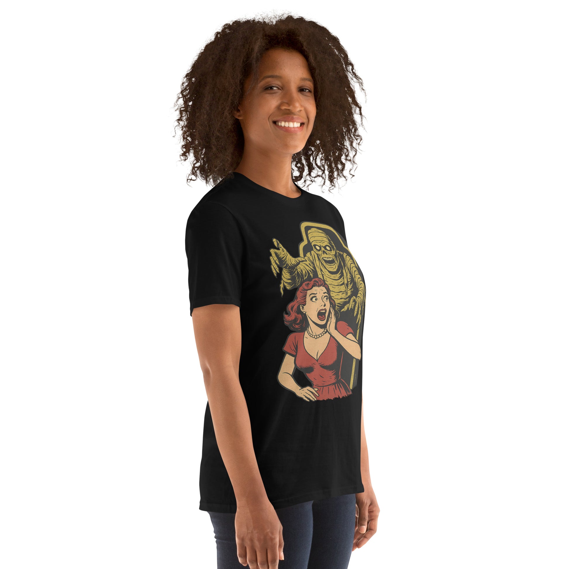 Camiseta de manga corta unisex. The Curse of the Black Valley. - PULP SPECTER