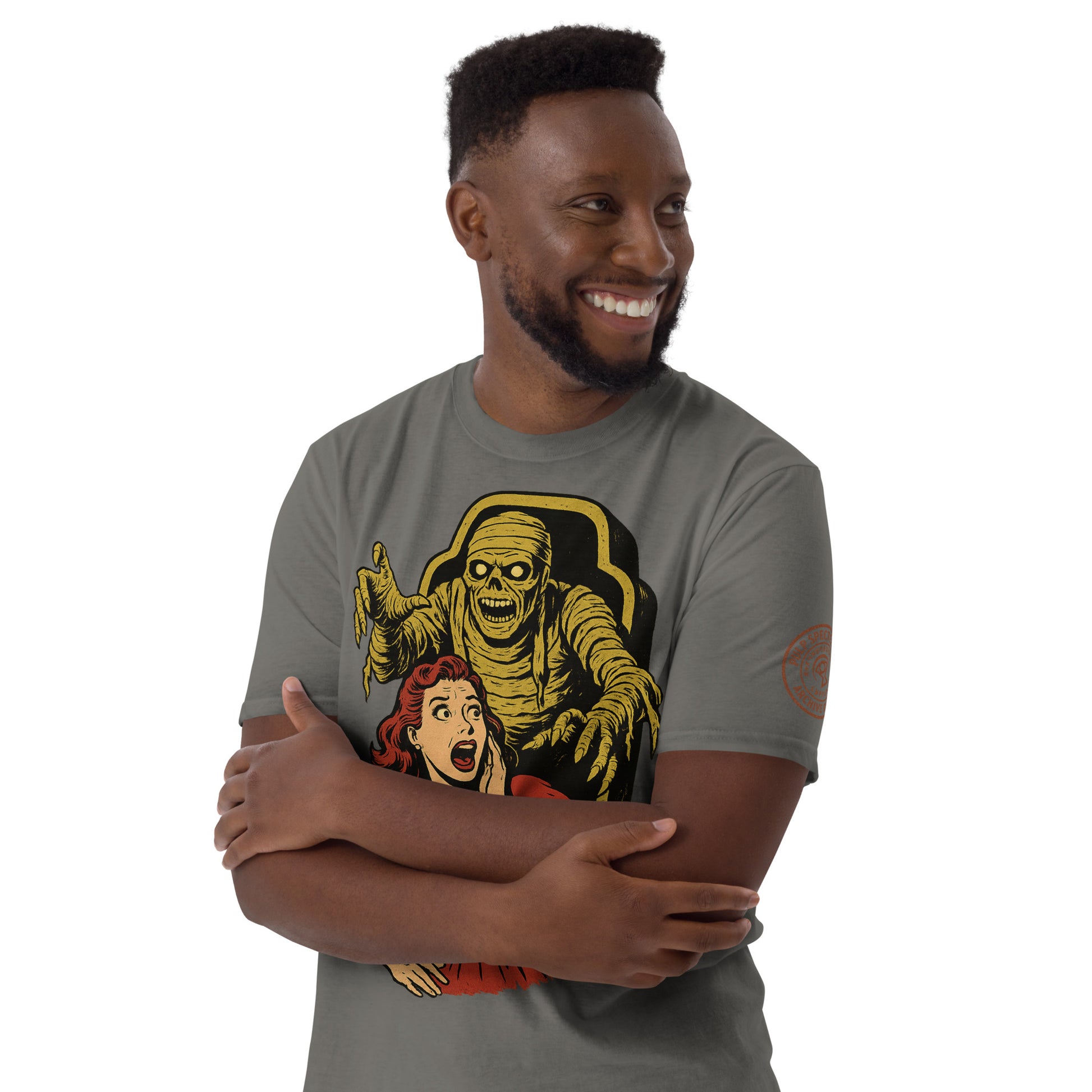 Camiseta de manga corta unisex. The Curse of the Black Valley. - PULP SPECTER