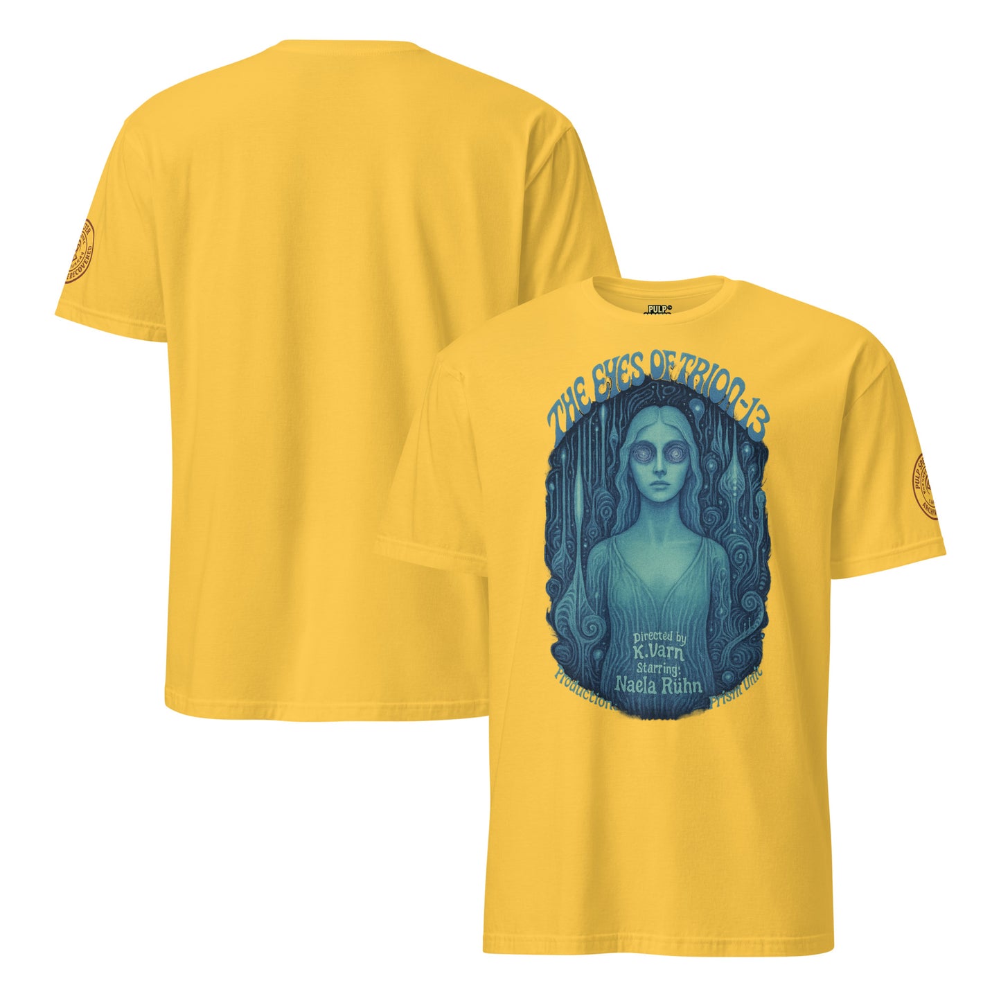 Camiseta de manga corta unisex. The Eyes of Trion-13. - PULP SPECTER