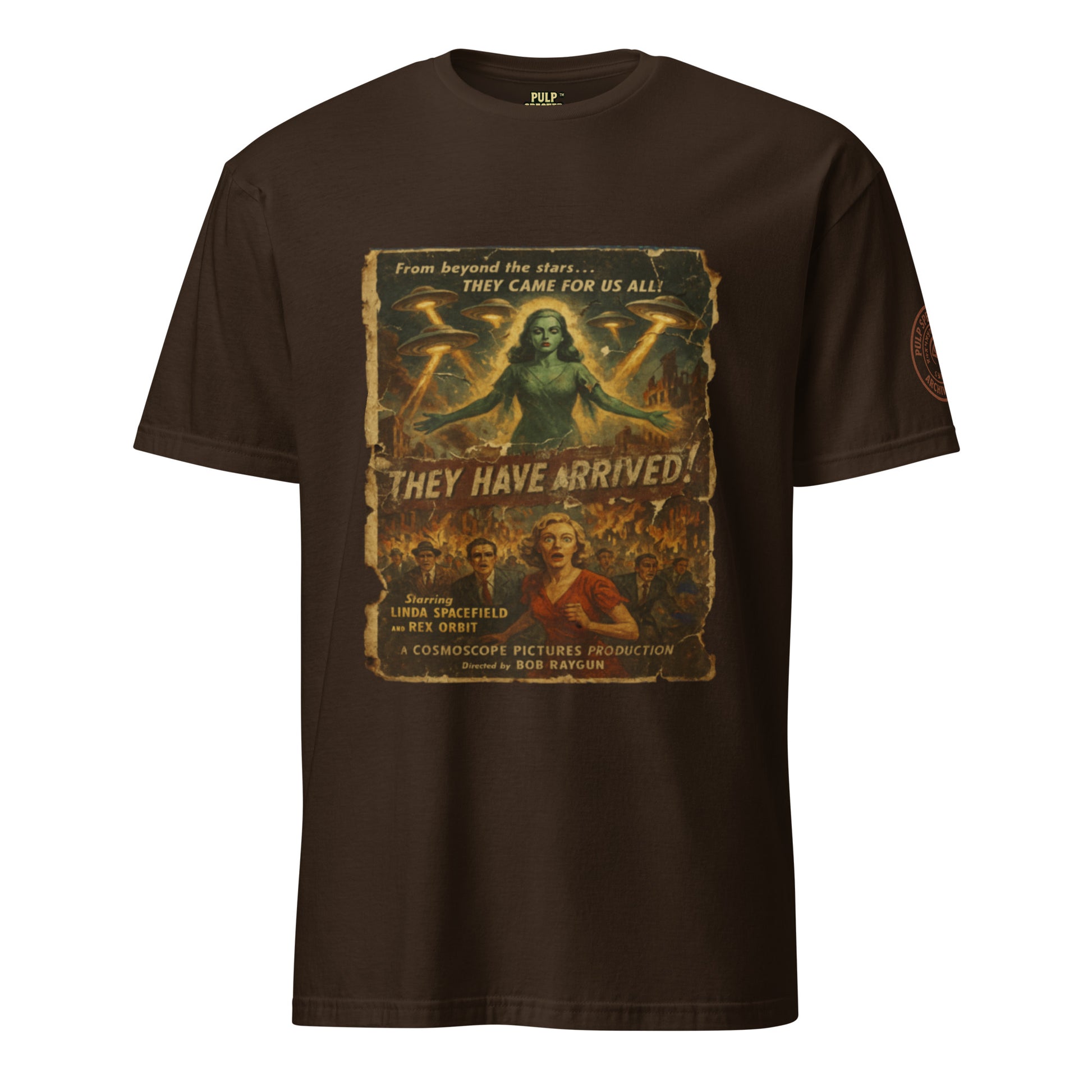 Camiseta de manga corta unisex. They Have Arrived. - PULP SPECTER