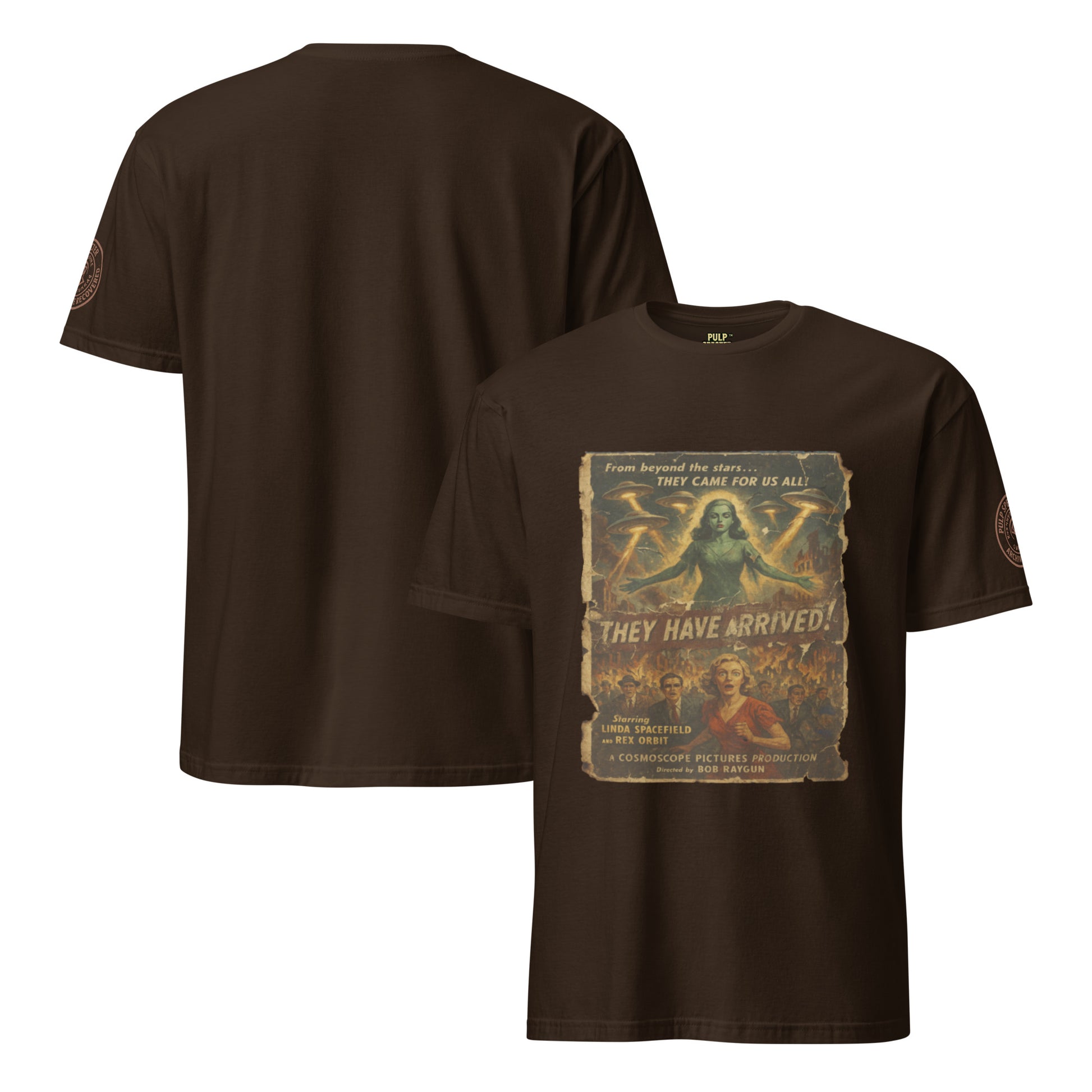 Camiseta de manga corta unisex. They Have Arrived. - PULP SPECTER