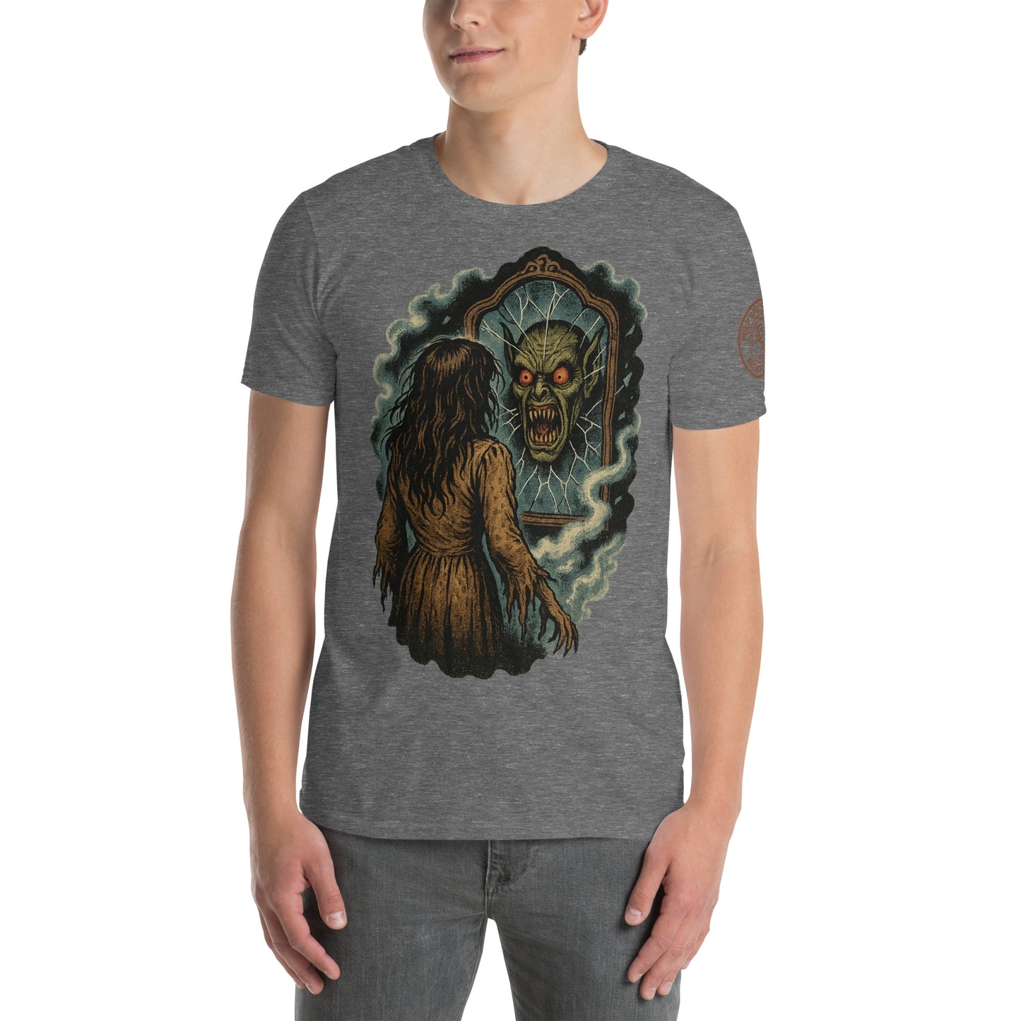 Camiseta de manga corta unisex. Forbidden Reflection. - PULP SPECTER