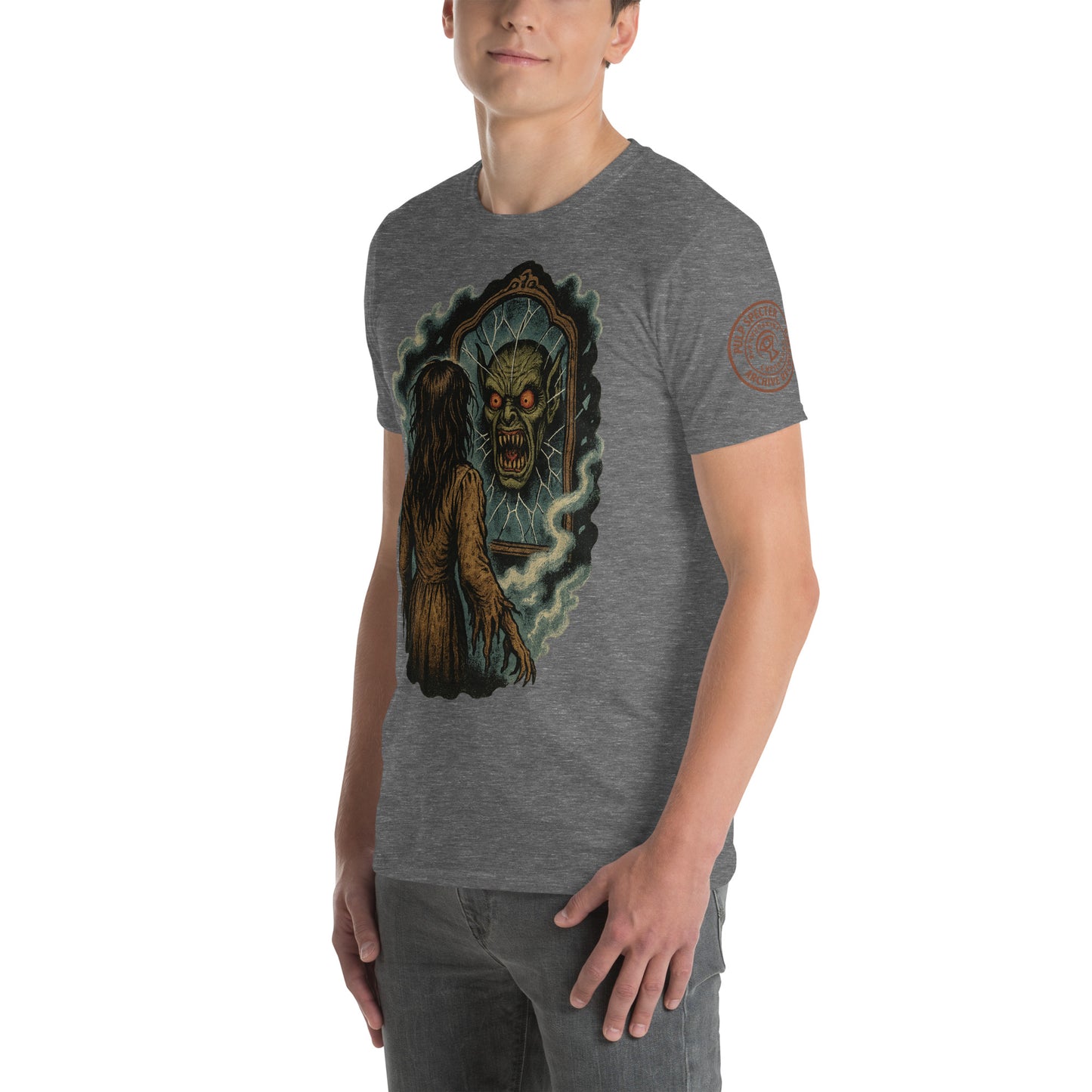 Camiseta de manga corta unisex. Forbidden Reflection. - PULP SPECTER