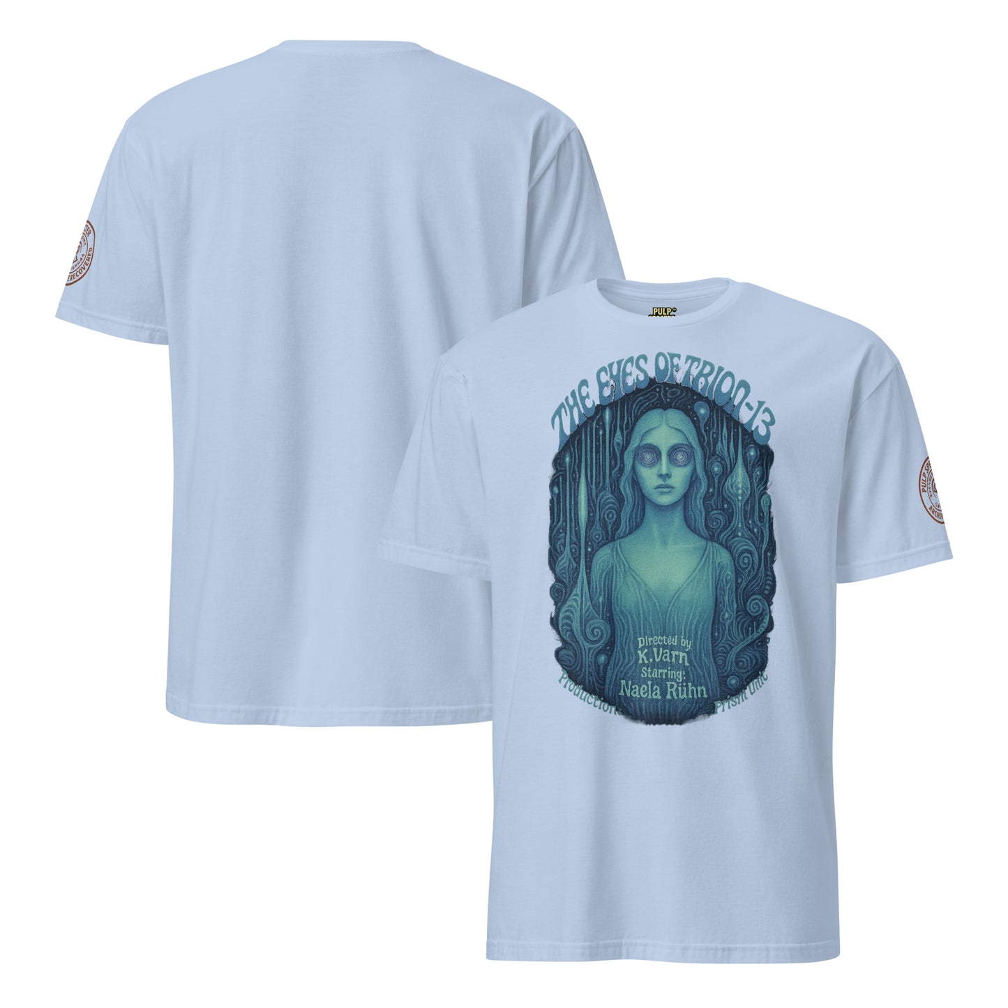 Camiseta de manga corta unisex. The Eyes of Trion-13. - PULP SPECTER