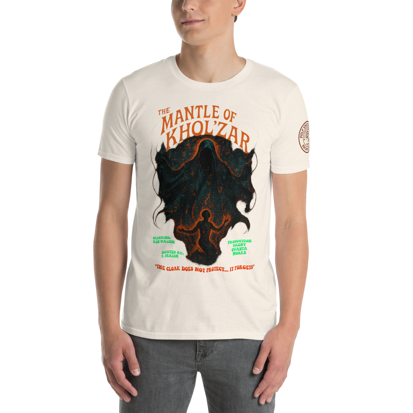 Camiseta de manga corta unisex. The Mantle of Khol`zar. - PULP SPECTER