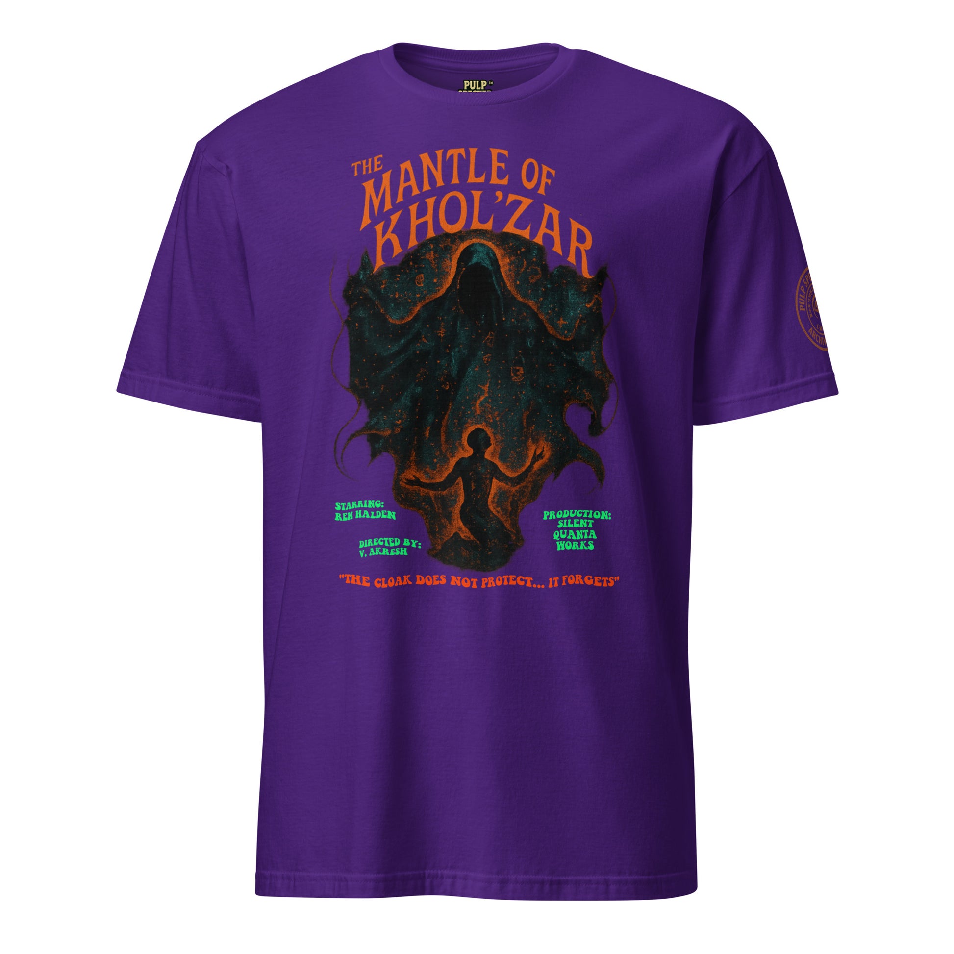Camiseta de manga corta unisex. The Mantle of Khol`zar. - PULP SPECTER