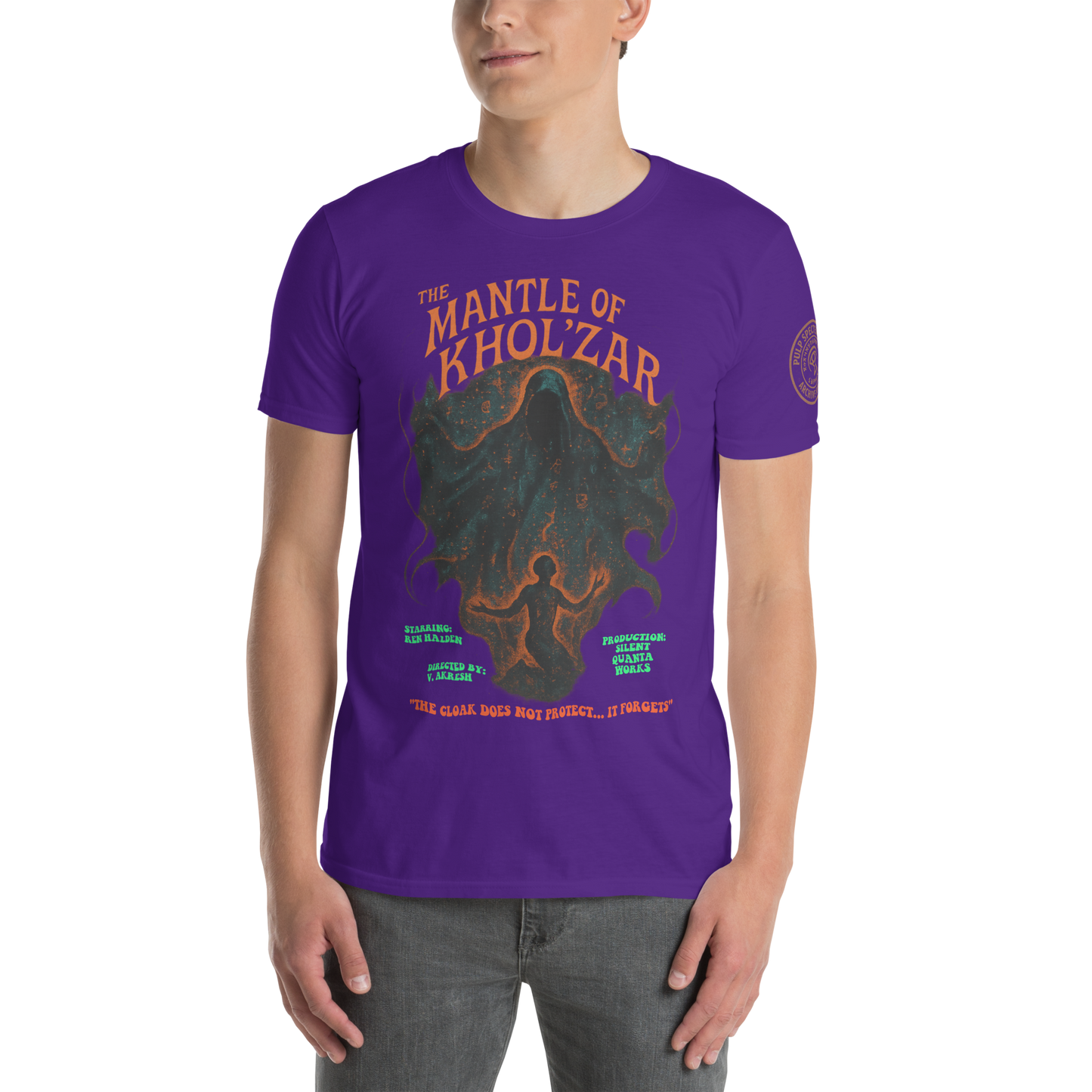 Camiseta de manga corta unisex. The Mantle of Khol`zar. - PULP SPECTER