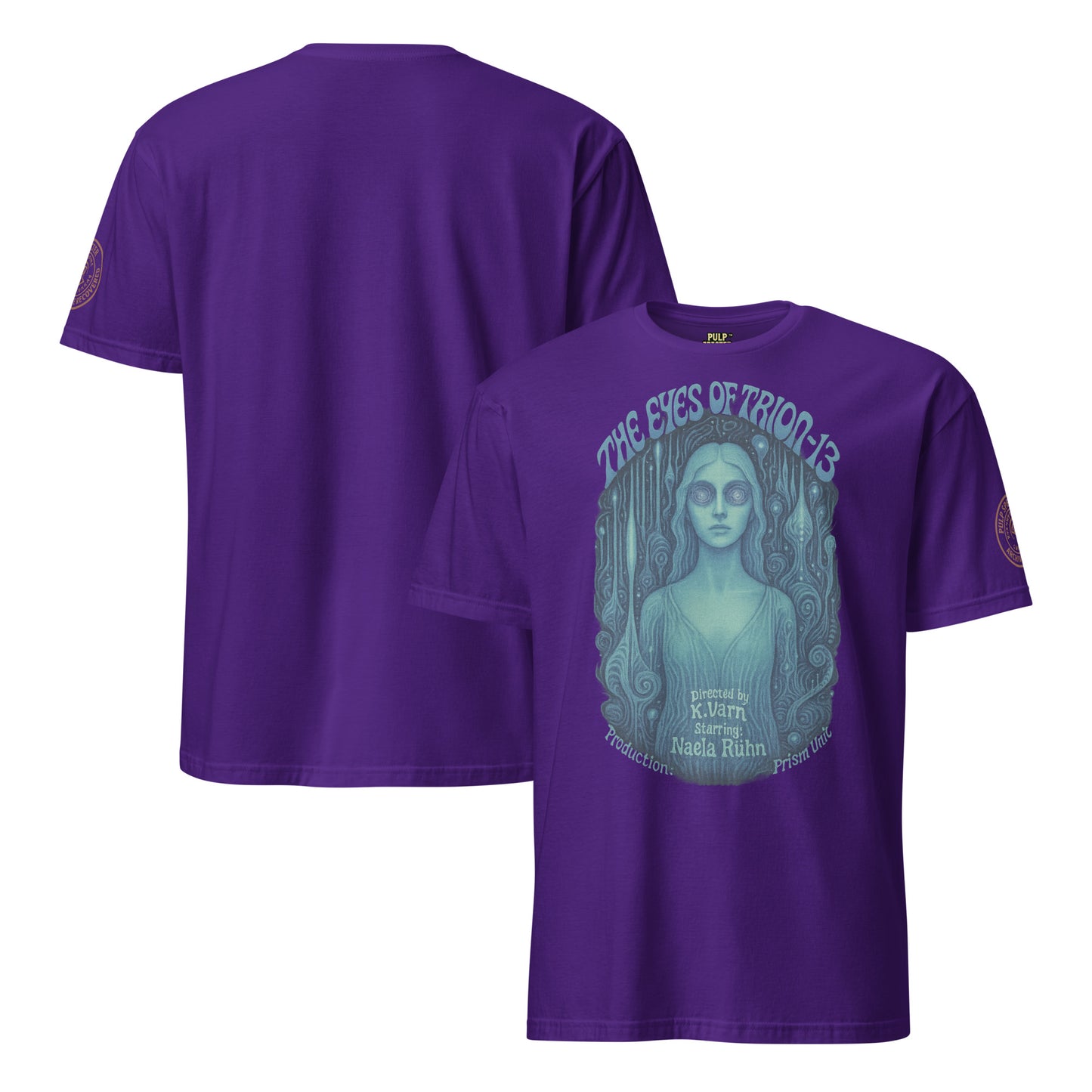 Camiseta de manga corta unisex. The Eyes of Trion-13. - PULP SPECTER