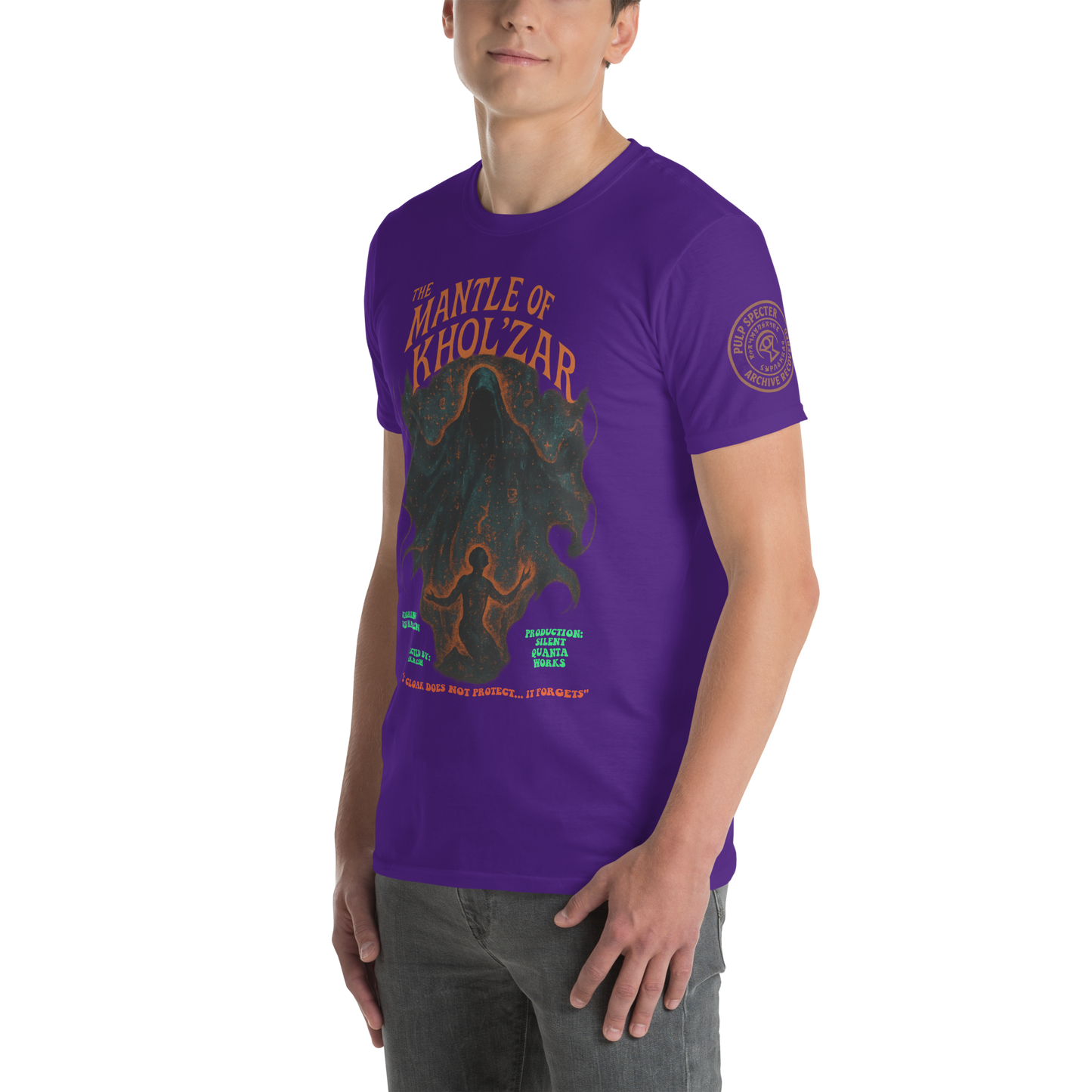 Camiseta de manga corta unisex. The Mantle of Khol`zar. - PULP SPECTER