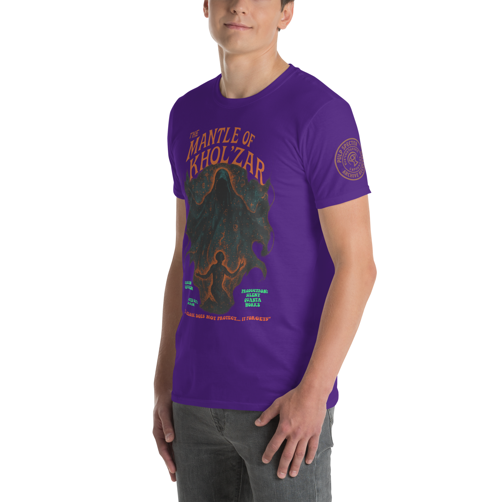 Camiseta de manga corta unisex. The Mantle of Khol`zar. - PULP SPECTER